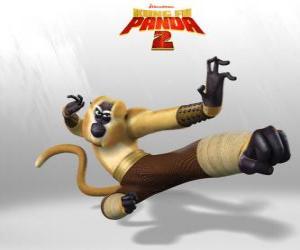 yapboz Maymun, neşeli, komik, güvenilmez, hızlı akrobatik ve enerjiktir.